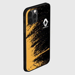Чехол для iPhone 12 Pro Renault Logo, цвет: 3D-черный — фото 2