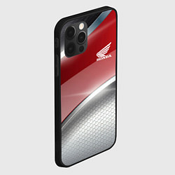 Чехол для iPhone 12 Pro Honda Текстура, цвет: 3D-черный — фото 2