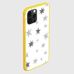 Чехол для iPhone 12 Pro Звездочкиstars, цвет: 3D-желтый — фото 2