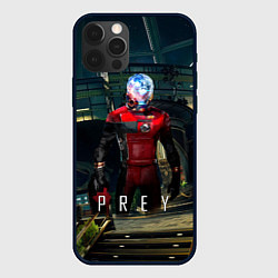 Чехол для iPhone 12 Pro Prey Galaxy, цвет: 3D-черный