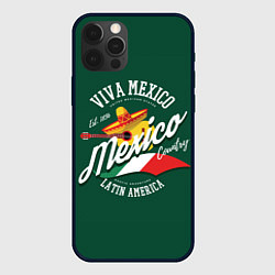 Чехол для iPhone 12 Pro Мексика Mexico, цвет: 3D-черный