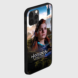 Чехол для iPhone 12 Pro Aloy Horizon Forbidden West game, цвет: 3D-черный — фото 2
