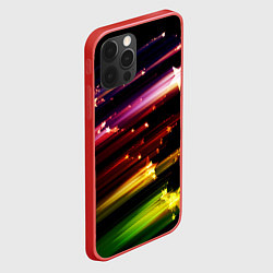 Чехол для iPhone 12 Pro Полет звезды, цвет: 3D-красный — фото 2
