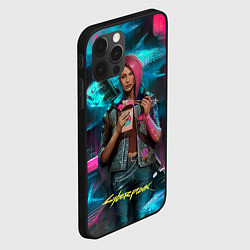 Чехол для iPhone 12 Pro Cyberpunk Ви, цвет: 3D-черный — фото 2