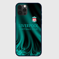 Чехол для iPhone 12 Pro Liverpool спорт, цвет: 3D-черный