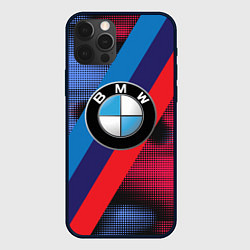 Чехол для iPhone 12 Pro BMW Luxury, цвет: 3D-черный