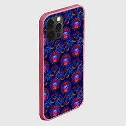 Чехол для iPhone 12 Pro Будда просветление, цвет: 3D-малиновый — фото 2