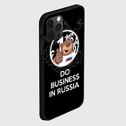 Чехол для iPhone 12 Pro Do business in Russia, цвет: 3D-черный — фото 2