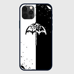 Чехол для iPhone 12 Pro BRING ME THE HORIZON черное былое, цвет: 3D-черный