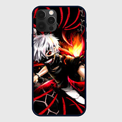 Чехол для iPhone 12 Pro Tokyo Ghoul Токийский Гуль Red Snake, цвет: 3D-черный