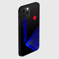 Чехол для iPhone 12 Pro SUZUKI СУЗУКИ, цвет: 3D-черный — фото 2