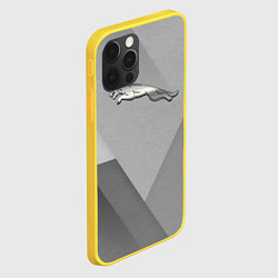 Чехол для iPhone 12 Pro JAGUR геометрия фигуры, цвет: 3D-желтый — фото 2