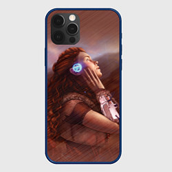 Чехол для iPhone 12 Pro Aloy from Horizon, цвет: 3D-тёмно-синий