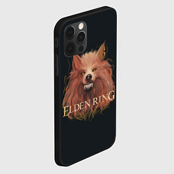 Чехол для iPhone 12 Pro Алый волк из Elden Ring, цвет: 3D-черный — фото 2