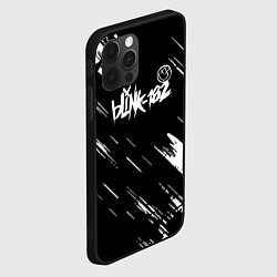 Чехол для iPhone 12 Pro Blink-182 блинк-182, цвет: 3D-черный — фото 2