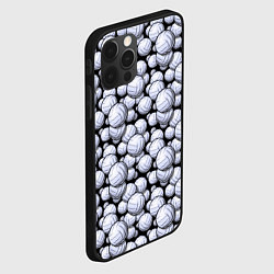 Чехол для iPhone 12 Pro Волейбольные Мячи Volleyballs, цвет: 3D-черный — фото 2