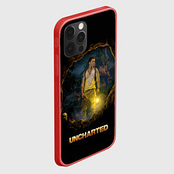 Чехол для iPhone 12 Pro Uncharted Анчартед Фильм, цвет: 3D-красный — фото 2