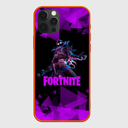 Чехол для iPhone 12 Pro Fortnite - RAVEN, цвет: 3D-красный