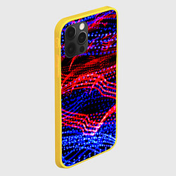 Чехол для iPhone 12 Pro Neon vanguard pattern 2022, цвет: 3D-желтый — фото 2