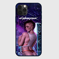 Чехол для iPhone 12 Pro Sexy Vi Cyberpunk2077, цвет: 3D-черный