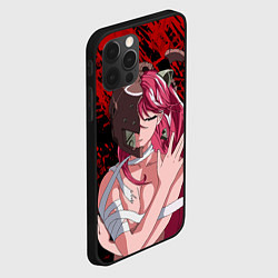 Чехол для iPhone 12 Pro Elfen Lied 3D, цвет: 3D-черный — фото 2