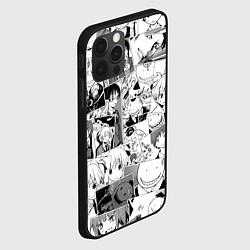 Чехол для iPhone 12 Pro Ansatsu kyoshitsu pattern, цвет: 3D-черный — фото 2