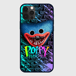 Чехол для iPhone 12 Pro POPPY PLAYTIME HAGGY WAGGY - ПОППИ ПЛЕЙТАЙМ ХАГГИ, цвет: 3D-черный