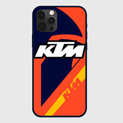 Чехол для iPhone 12 Pro KTM VINTAGE SPORTWEAR, цвет: 3D-черный