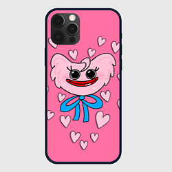 Чехол для iPhone 12 Pro POPPY PLAYTIME - KISSY MISSY, цвет: 3D-черный