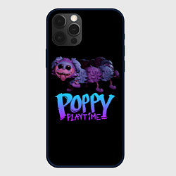 Чехол для iPhone 12 Pro POPPY PLAYTIME PJ Pug-a-Pillar, цвет: 3D-черный