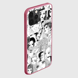 Чехол для iPhone 12 Pro Nana pattern, цвет: 3D-малиновый — фото 2