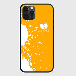 Чехол для iPhone 12 Pro Wu-tang clan маленькое лого, цвет: 3D-черный