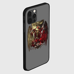 Чехол для iPhone 12 Pro Blood Angels symbol, цвет: 3D-черный — фото 2