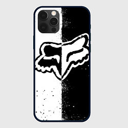 Чехол для iPhone 12 Pro FOX MOTOCROSS - ФОКС МОТОКРОСС, цвет: 3D-черный