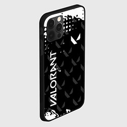 Чехол для iPhone 12 Pro Valorant ВАЛОРАНТ паттерн, цвет: 3D-черный — фото 2