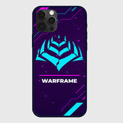 Чехол для iPhone 12 Pro Warframe Gaming Neon, цвет: 3D-черный