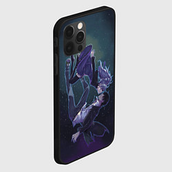 Чехол для iPhone 12 Pro Darker than black арт, цвет: 3D-черный — фото 2