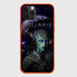 Чехол для iPhone 12 Pro STELLARIS СТЕЛЛАРИС, цвет: 3D-красный