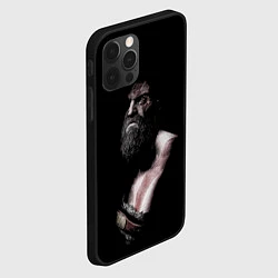 Чехол для iPhone 12 Pro Кратос Kratos, цвет: 3D-черный — фото 2