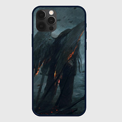 Чехол для iPhone 12 Pro Leos Падший Ангел Одиночества, цвет: 3D-черный