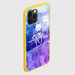 Чехол для iPhone 12 Pro Stray: Neon Logo, цвет: 3D-желтый — фото 2