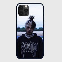 Чехол для iPhone 12 Pro XXXTentacion in a revenge hoodie, цвет: 3D-черный