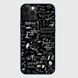 Чехол для iPhone 12 Pro XXXTENTACION LOGOBOMBING, цвет: 3D-черный