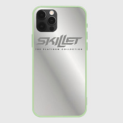 Чехол для iPhone 12 Pro The Platinum Collection - Skillet, цвет: 3D-салатовый