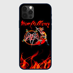 Чехол для iPhone 12 Pro Show No Mercy - Slayer, цвет: 3D-черный