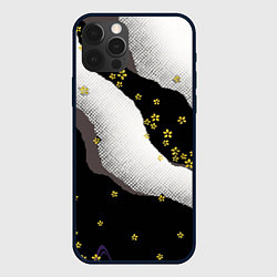 Чехол для iPhone 12 Pro JAPAN PATTERN, цвет: 3D-черный