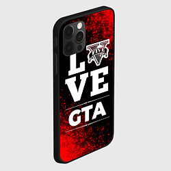 Чехол для iPhone 12 Pro GTA Love Классика, цвет: 3D-черный — фото 2