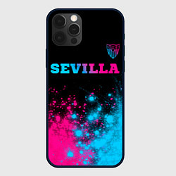 Чехол для iPhone 12 Pro Sevilla Neon Gradient, цвет: 3D-черный