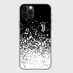 Чехол для iPhone 12 Pro Juventus fc брызги краски, цвет: 3D-светло-сиреневый