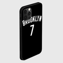 Чехол для iPhone 12 Pro Кевин Дюрант Бруклин, цвет: 3D-черный — фото 2